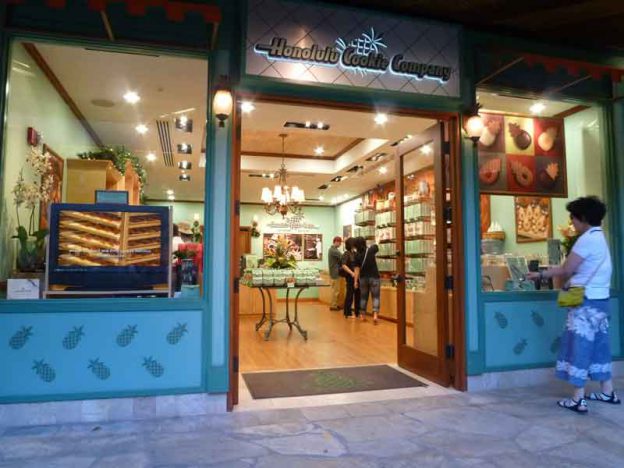 ホノルルクッキーカンパニーの店頭